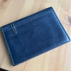 This Is Ground leather passport holder